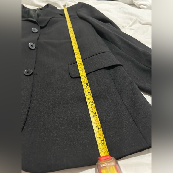 Mens Black Sports Coat Claiborne Exclusive for Macy’s Size 44R - Picture 11 of 12